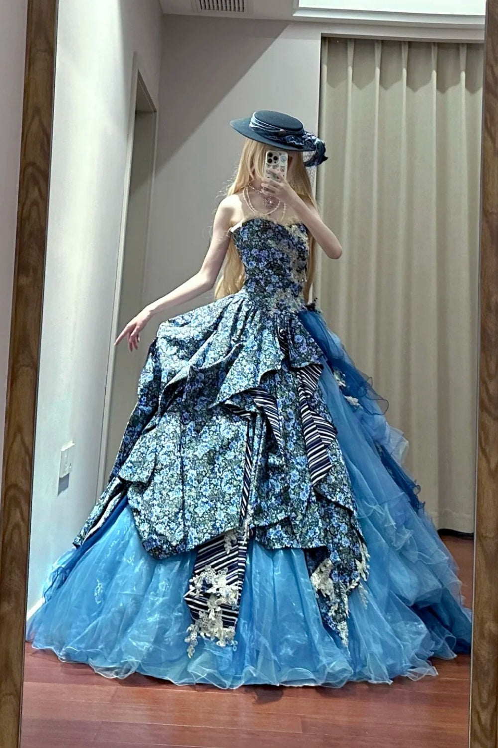 Neues langes Ballkleid NV6708