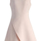 Robe de soirée courte en satin rose, tenue de bal, nv4387