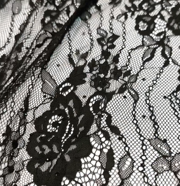 Robe de soirée sirène noire, noble et élégante, en dentelle fine, longue et élégante, robe de bal traînante, robe de soirée nv1914