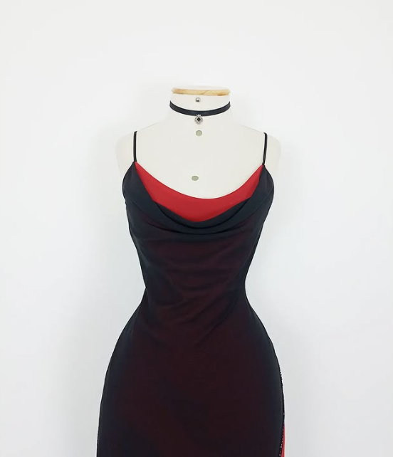Robe de soirée élégante en mousseline de soie, robe de soirée ...
