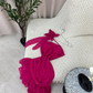 Robe de soirée longue en mousseline de soie à volants, élégante et florale, rose, nv3560