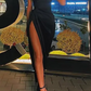 Green/Black New Style Fashion Spaghetti Straps Long Slit Sexy Satin Prom Dress Evening Dress Formal Dress NV85