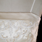 Robe de soirée longue en satin blanc ivoire, magnifique, perlée, exquise, robe de mariée, robe de demoiselle d'honneur, sans manches, fantaisie, conte de fées, haute couture, nv3636