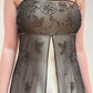 Braun Elegante Mode Exquisite Spaghetti Strap Lange Tüll Ballkleid Abendkleid Partykleid Ballkleid nv3978