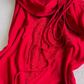 Rot Elegant Schöne Charmante Lange Chiffon Exquisite Perlen Ballkleid Abendkleid Partykleid Ballkleid nv3994