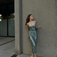 Robe de soirée longue à paillettes vertes brillantes, robe de cocktail, robe de soirée, robe de soirée, nv4759