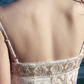 Elfenbeinweißes Vintage-elegantes langes Ballkleid, Abendkleid, Partykleid, nv4760