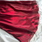 Burgunderrotes, modisches Spaghettiträger-Abendkleid mit langen Ärmeln und Meerjungfrau-Ausschnitt aus Tüll, langes Ballkleid, Partykleid, nv3574