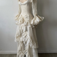 NiceVestidos – Langes, exquisites Ballkleid aus Spitze mit langen Ärmeln NV6031