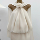 Robe de soirée courte en mousseline de soie, motif floral délicat, couleur champagne, robe de fête d'anniversaire, nv4104