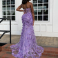 Robe corset longue ajustée sans bretelles avec décolleté en cœur et fleurs 3D nv1276