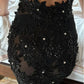 Modisches rückenfreies Maxikleid mit Spaghettiträgern und Spitze in Schwarz, ärmelloses Kleid, lang, Geburtstagskostüm, Ballkleid, Abendkleid nv1820