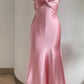 Pink fashion elegant sling bow backless design long ball gown evening dress dress birthday party dress nv1648