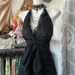 Robe de soirée longue en dentelle noire, décolleté en V, sexy et élégante, robe de bal nv2954