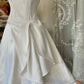 Weißes A-Linie Retro Kurzes Homecoming-Kleid Geburtstagskleid nv4296