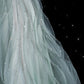 Green gorgeous elegant vintage fashion exquisite beading A-line sweetheart tulle floor length formal evening gown ball gown nv3858