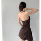 Schlichtes, enges, trägerloses Geburtstagspartykleid, Ballkleid, Abendkleid, Homecoming-Kleid, nv1815