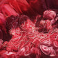 Red Gorgeous Delicate Elegant Floral Beaded Long Tulle Ball Gown Evening Gown Prom Dress nv3898