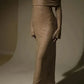 Champagner-gold/graues, mit Pailletten besetztes, langes, schulterfreies Ballkleid mit langen Ärmeln, Partykleid NV5295
