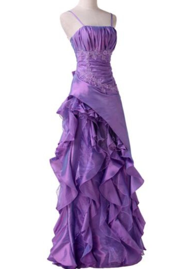 Robe de soirée longue en satin violet foncé, élégante et raffinée, à bretelles spaghetti et perles, style rétro, nv3627