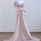 Robe de soirée longue argentée rose à paillettes et perles exquises, robe de bal, robe de soirée nv4725