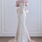 Rosa funkelndes langes Pailletten-Ballkleid nv4970
