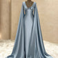 NiceVestidos – Langärmeliges, exquisit besticktes, glamouröses Abendkleid NV5956
