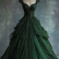 Purple/green/blue/red/black gorgeous fashion shiny long tulle ball gown nv3357