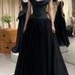 NiceVestidos – Schwarzes, schlichtes, elegantes und modisches Hochzeitsgastkleid NV5846