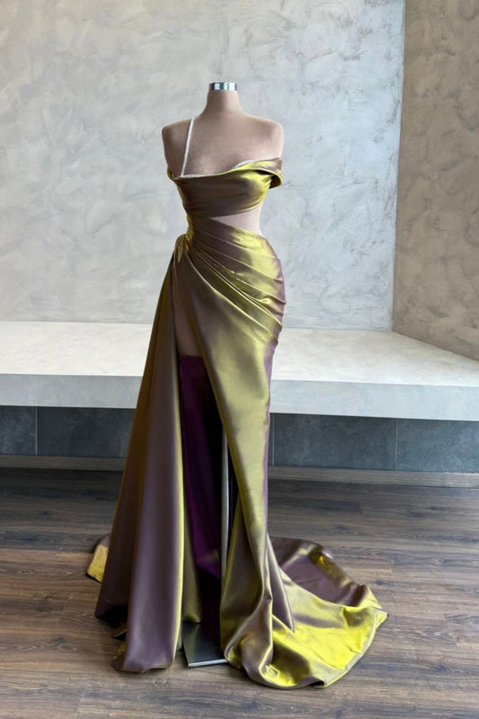 NiceVestidos-_Sexy High-Slit Floor-Length Evening Gown, Formal Prom Dress NV5958