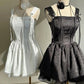 Red stylish short back to school dress party dress nv4901