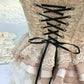 Rosa Süßes Blumen Kurzes Spitzen Homecoming Kleid Ballkleid Geburtstagskleid nv4518