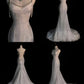 White rhinestone straps shiny sequins fashionable and elegant long ball gown evening dress engagement dress nv3128