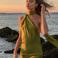 Grünes rückenfreies Mini-Heimkehrkleid, Ballkleid, Cocktailkleid, NV1810