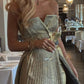 Champagner-Gold, modisches kurzes Partykleid, Abendkleid, Homecoming-Kleid, nv2172