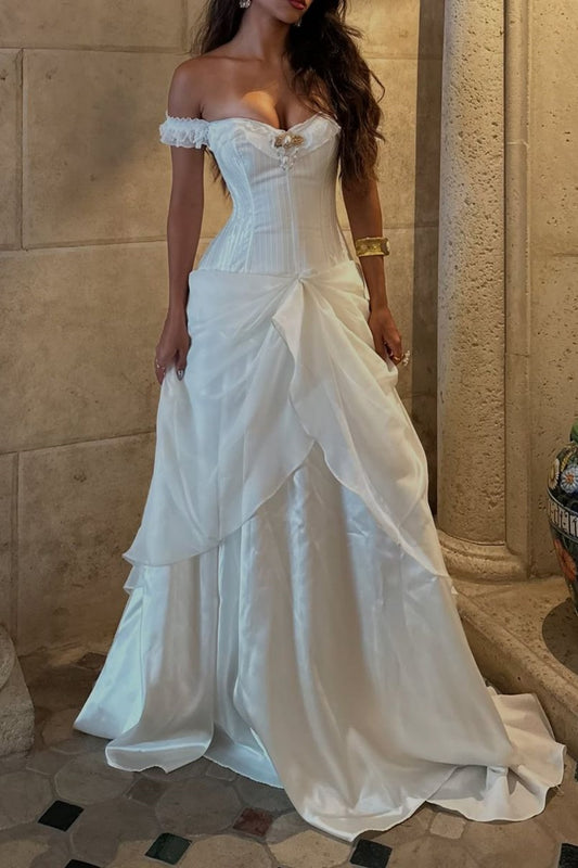 NiceVestidos-Schwarzes langes Ballkleid im Retro-Stil NV6113