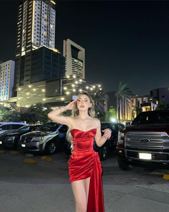 Robe d'anniversaire simple, élégante et fine, sans bretelles, rouge, robe de soirée, robe de bal, robe de soirée, nv2328