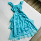 NiceVestidos - Robe de soirée courte bleu clair unique nv5469