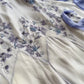 Robe de soirée longue en mousseline de soie, élégante et violette, avec perles exquises, nv3565