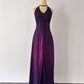 NiceVestidos – Lila, exquisites Blumenmuster, Perlenbesatz, Vintage, langes Chiffon-Ballkleid, Heimkehrkleid, Feenkleid, NV5590