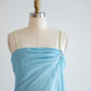 Robe de soirée longue en mousseline de soie, simple et élégante, dégradé bleu-vert, robe de soirée, robe de soirée nv3689