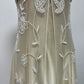 Goldgelbes Retro-Mode-Farbverlauf, exquisites, perlenbesetztes langes Tüll-Ballkleid, Abendkleid, Partykleid nv3701