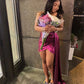 Lila trägerloses Geburtstagspartykleid, kurzes Mini-Homecoming-Kleid, Partykleid nv2261