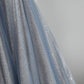 Blue Tulle Long Prom Dress, A-Line Off the Shoulder Blue Evening Party Dress nv1422