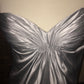 Robe de soirée élégante en satin, épaules dénudées, longue, élégante, robe de bal, robe de soirée, nv3650