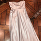 Robe de soirée élégante en satin, épaules dénudées, longue, élégante, robe de bal, robe de soirée, nv3650
