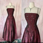 Robe longue rétro style nouvelle robe d'anniversaire magnifique NV6495