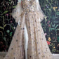 Licht farbe exquisite elegante mode lange tüll ballkleid abendkleid nv118