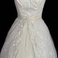 White floral elegant long lace tulle ball gown evening dress nv4919