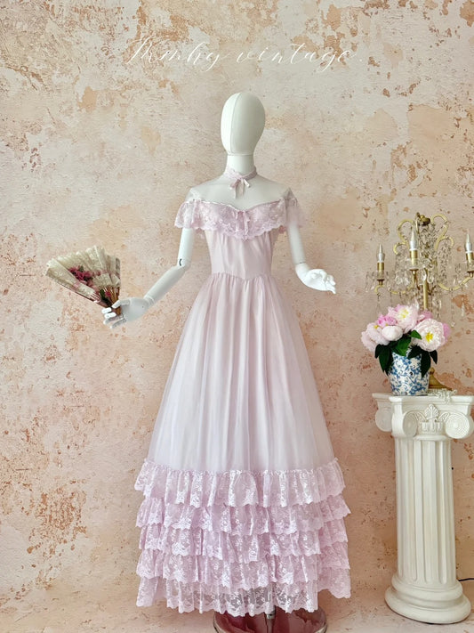 Robe de bal de promo rose, douce, délicate, perlée, longue, princesse, tulle, dentelle exquise, robe de soirée, robe d'anniversaire/de mariage, robe de Quinceanera nv4103